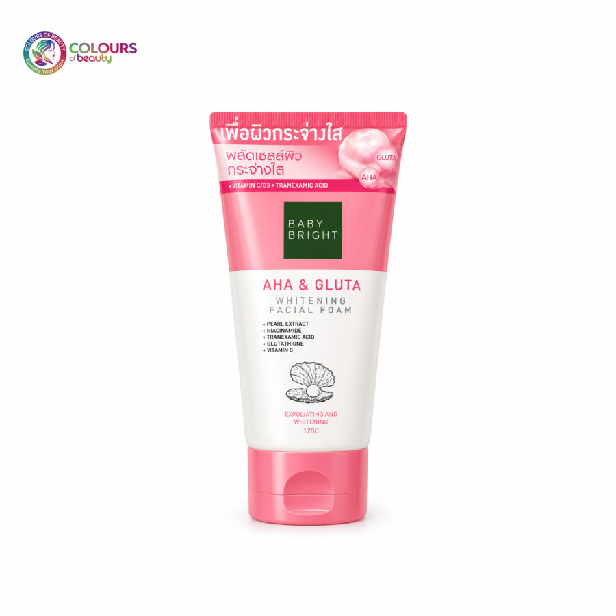 Baby Bright AHA And Gluta Facila Foam 120g