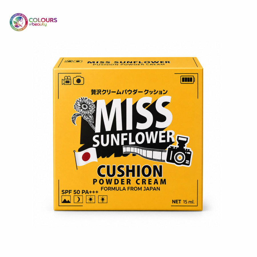 MISS SUNFLOWER Cushion X Powder Cream