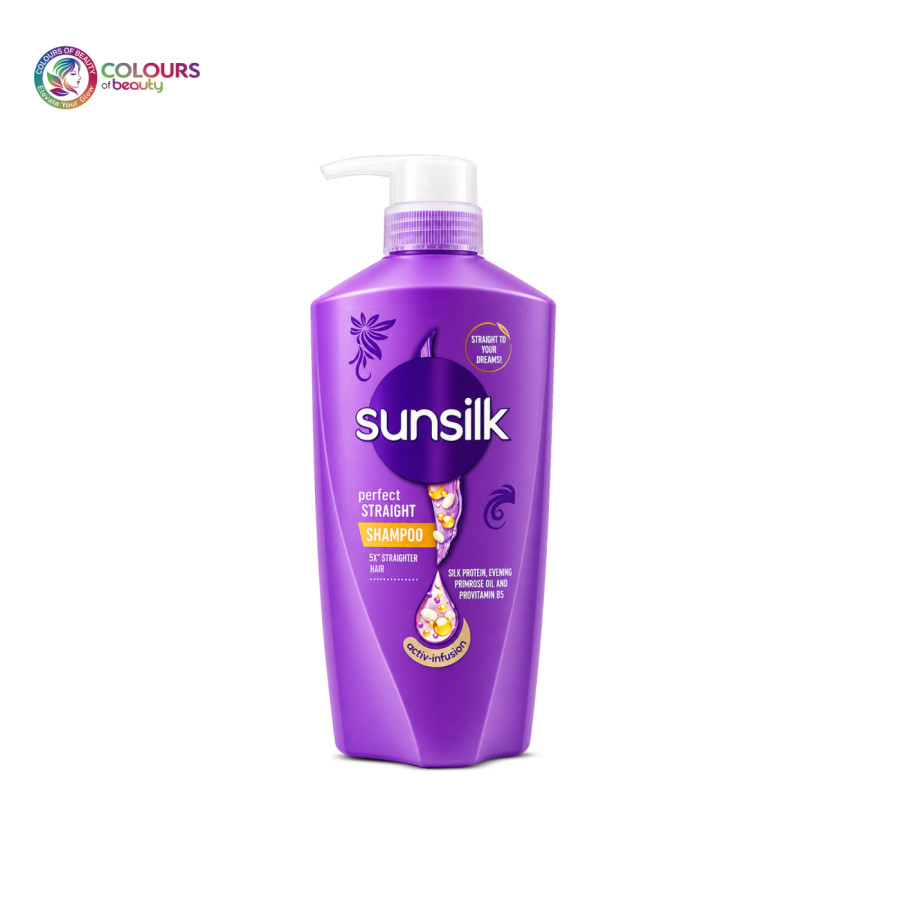 Sunsilk Perfect Straight Shampoo 625ml (Purple)