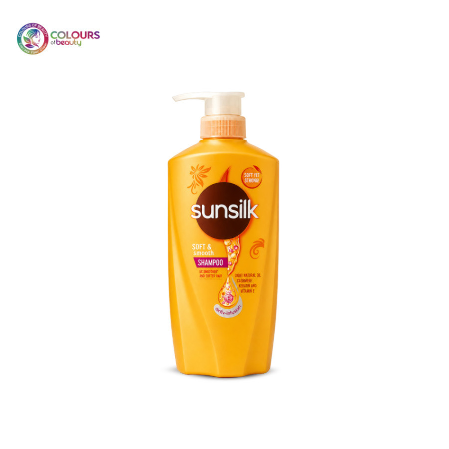 Sunsilk Soft And Smooth Shampoo 625ml (Yellow)