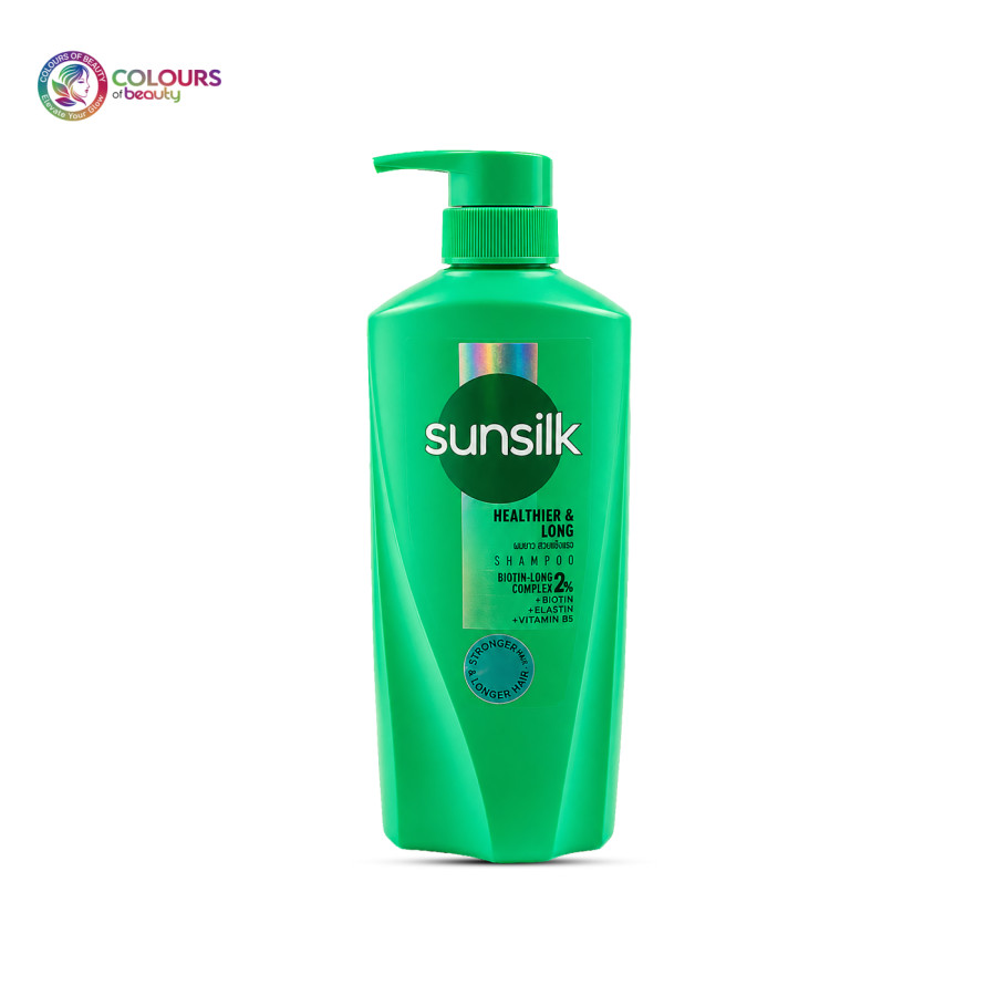 Sunsilk Healthier &amp; Long Shampoo (350ml) (Mint Green)