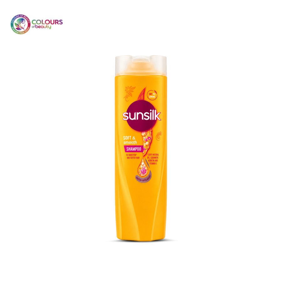 Sunsilk Soft &amp;amp;amp; Smooth Shampoo 160ml (Yellow)