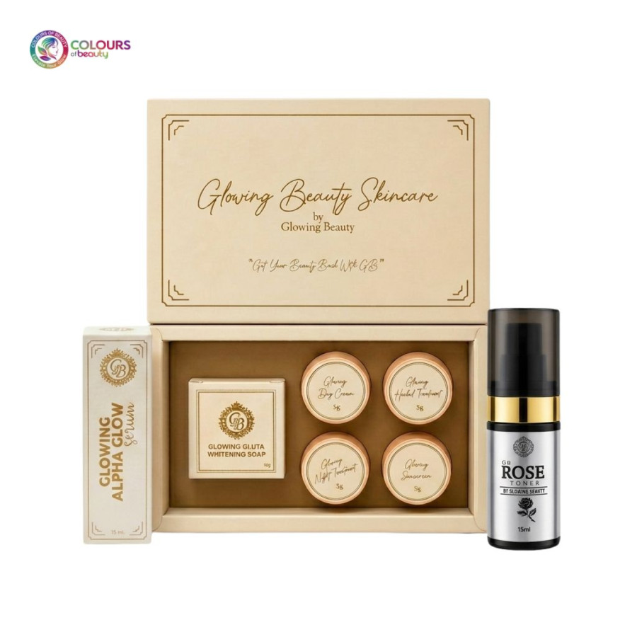 GB SET 4 (2 Night , 1 Sunscreen, 1 Day Cream, 1 Soap ,1 Serum,1 Tonner)